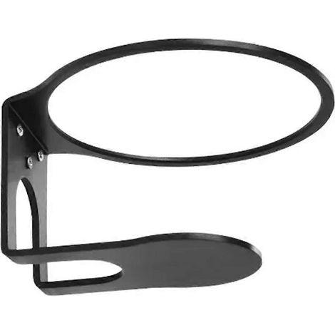 Support mural pour enceinte connectée HomePod 2, en métal avec vis, gain de place, noir. (1/5)