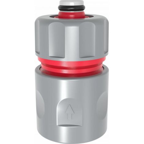 Conector rápido Awtools para manguera de 1/2" con tope. Caja de 50 unidades.