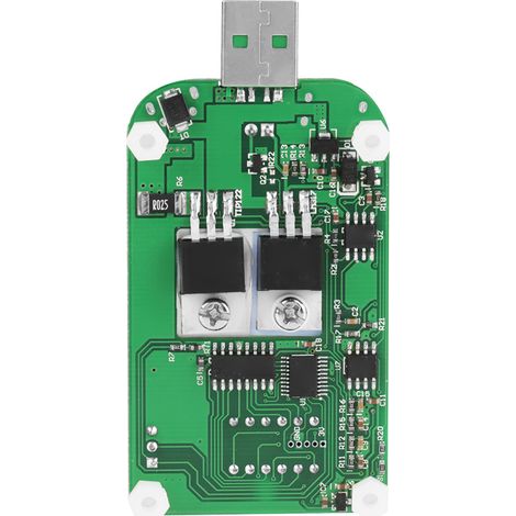 LD35 USB Elektronische Last Digitalanzeige Batterietest Einstellbarer Widerstand Spannungs- und Strommesser (1/5)
