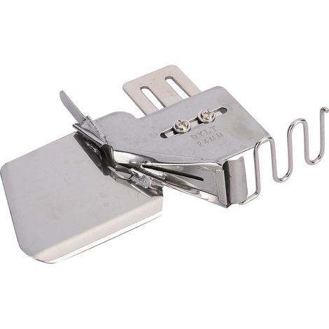 Ourleur à 4 plis, accessoires industriels, relieuse à ruban, machine à point noué à commande numérique, 24 mm (1/5)