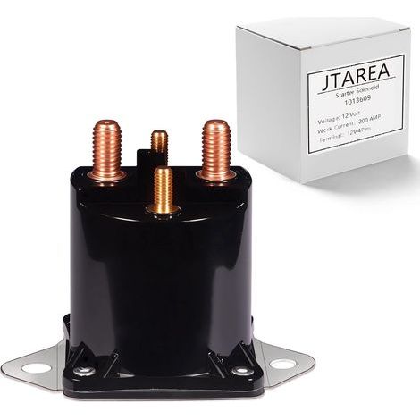 Solenoide di avviamento 12V, relè solenoide per motorino di avviamento, solenoide per carrello da golf a gas Club Car DS Precedent dal 1984 in poi, codici 1012275 435-154 LPL6003 (1/5)