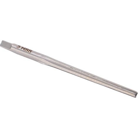 Alésoir 1:50 à tige droite HSS, outil d'alésage pour moules et machines-outils, quincaillerie 3 mm (1/5)