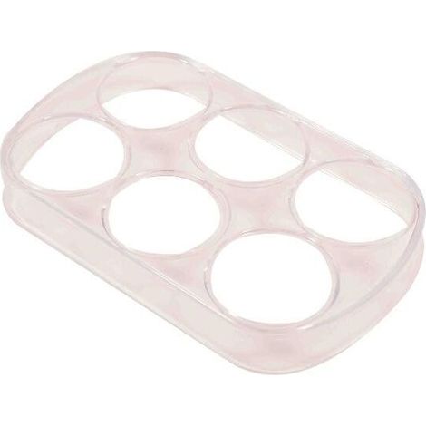 1 Bac à œufs Blanc Pour Réfrigérateur, Accessoire 6 œufs, Compatible Hotpoint, Ariston, Scholtes (1/3)