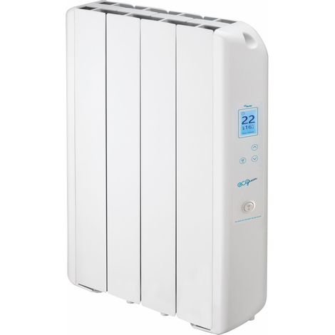 FARHO Eco Green Wifi Ultra Radiateur Électrique 660W à 4 Éléments en Aluminium Injecté, Fluide Farhoil, Thermostat Programmable, WiFi Intégré (1/3)