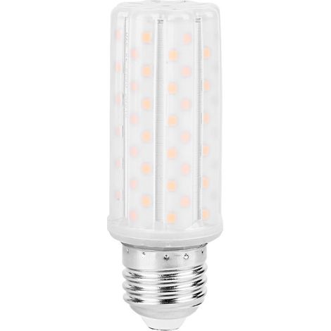 Bulb LED AC185-265V E27 16W in ceramic, ideal for the home, the hotels, the offices and the blinds, light white hot (1/5)