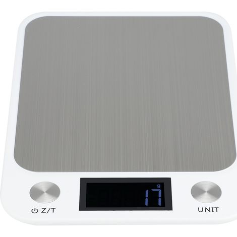 Balance de cuisine électronique étanche 10 kg/1 g, outil de mesure portable pour la cuisine et la pâtisserie-AquaForge (1/5)