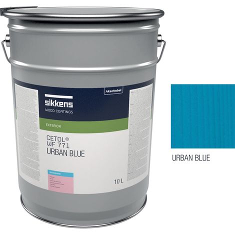 Saturatore per legno SIKKENS WF771 - 10 litri Blu Urbano