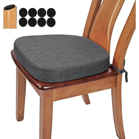 coussin de chaise confortable en mousse grande densité en forme (1/5)