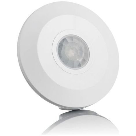 Détecteur de Mouvement intérieur, Montage en saillie, programmable, capteur Infrarouge, portée 6m/360°, LED adapté (1/4)