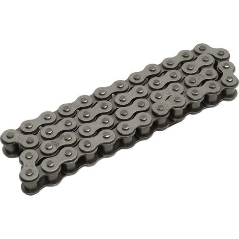 Chaîne de transmission haute résistance, silencieuse et anti-usure, 48 maillons, remplacement compatible Sunl 150cc 250cc, kart cross, robuste et durable (1/5)