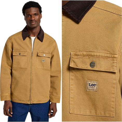 Lee Stepp-Arbeitsjacke, Glazed Ginger, warme Baumwolljacke XXL (1/5)