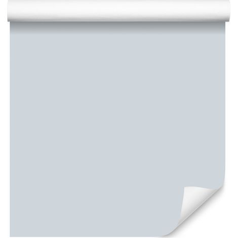 Papier peint uni gris clair pour salon et chambre 50x1000 cm (1/5)