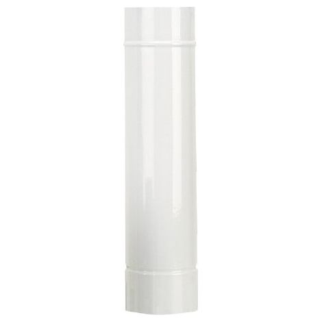 TUBO SMALTATO PER STUFA A LEGNA 'CLASSIC' Ø 120 mm - 50 cm - Col. bianco - SAVE