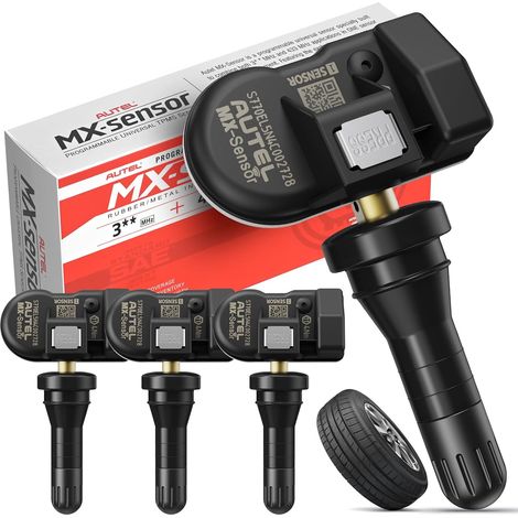 Capteur TPMS MX 2 en 1 lot 4 valve double fréquence programmable (1/5)