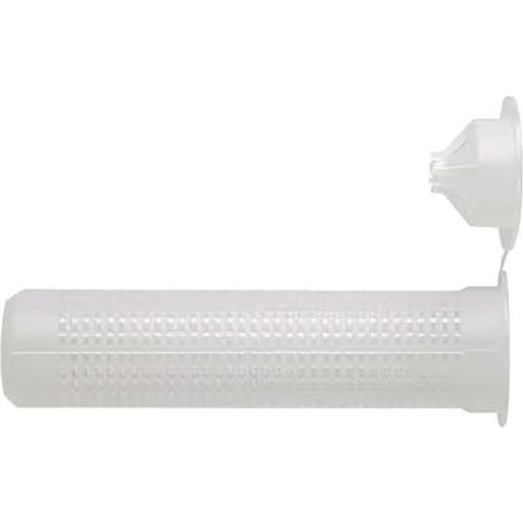 LOTU tamiz nylon gn m-20x85 (4107) , Tamiz para anclajes quimicos Permite repartir el taco químico en el agujero. Forma cilíndricaFabricado en nylon de color blanco, con ca (1/2)