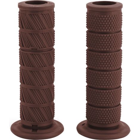 poignées de guidon universelles vintage pour moto 22 mm (1/4)