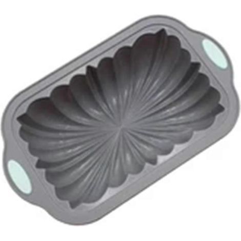Moule à pain en silicone, design nordique classique, moule à toast cannelé, cadre renforcé en métal, cuisson sécurisée (1/5)
