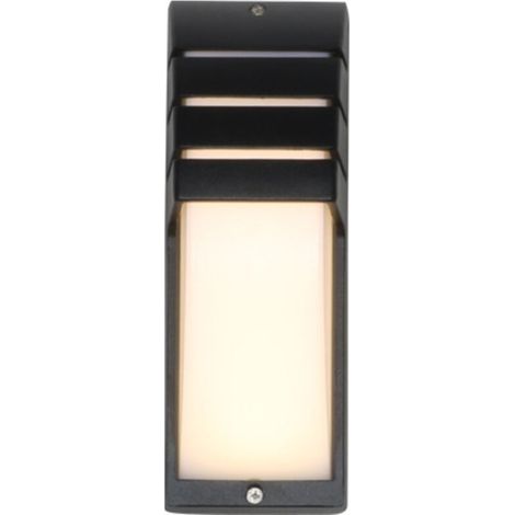 9W LED wall light, simple and modern wall light, always on, warm light, waterproof night light for garden, balcony, terrace, hallway, patio, exterior wall (1/5)