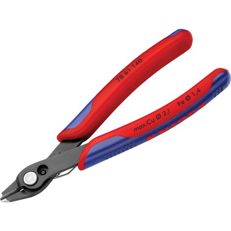 KNIPEX 78 61 140 SB Electronic Super Knips® XL with multi-component handles burnished 140 mm