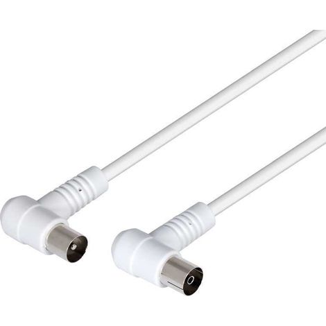 CONEXION ANT.BLANCO M-H ACODADO 1.5M