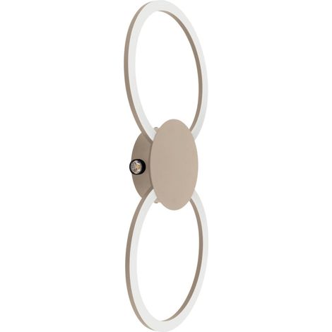 Eglo LED Wandleuchte Venticello sandfarben 66 x 30 cm warmweiß (1/3)