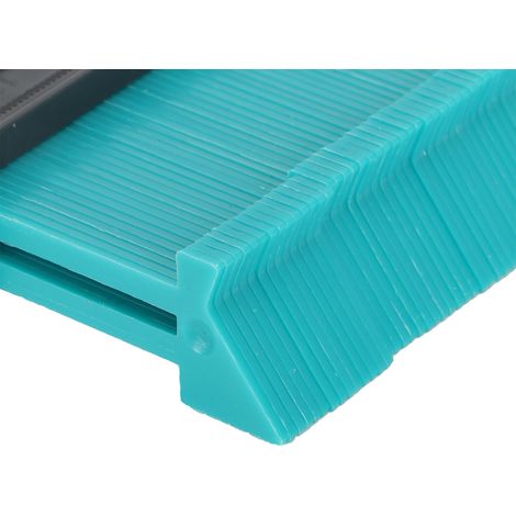 Konturenlehre mit Verriegelung zum Messen unregelmäßiger Formen – ABS-Holzbearbeitungszubehör, 127 mm / 5 Zoll, Grün (1/5)