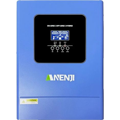 Inverter solare, onda sinusoidale pura, regolatore di carica MPPT da 120 A, ANJ-6200W-48PL-WIFI, 220-240 V, 48 V (1/5)