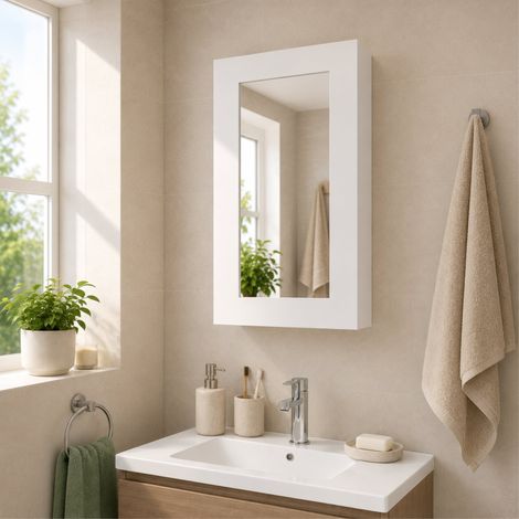 Mobiletto Compatto da Bagno TuHome Juno 66,04 x 38,86 x 12,7 cm (1/5)