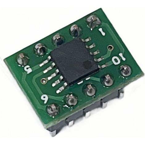 Carte de commande miniature pour moteur pas à pas biphasé à quatre fils avec entrée de signal d'impulsion, module de commande ultra-miniature (1/2)