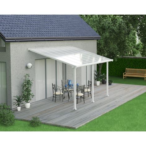 Palram - Canopia | Pergola Olympia Marquesina De Aluminio 425X294 Blanco (1/5)