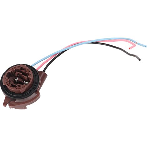 Lot de 2 supports de lampe 3157 renforcés 3057 pour LED 3155 3357 3457 3757 4057 4114 4157 3156 3056 3456 4156 douilles ABS cuivre (1/5)