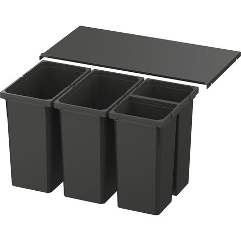 VS ENVI Free Pro Abfalltrennsystem KB 800/Höhe 426 mm Lava