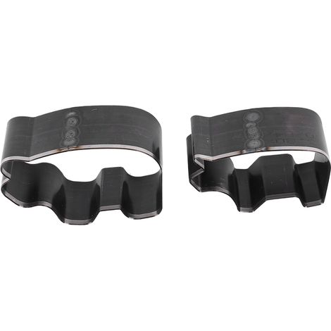 Lot de 2 emporte-pièce cuir forme cochonnet outil de découpe artisanat acier allié 62x43mm 55x36mm (1/5)
