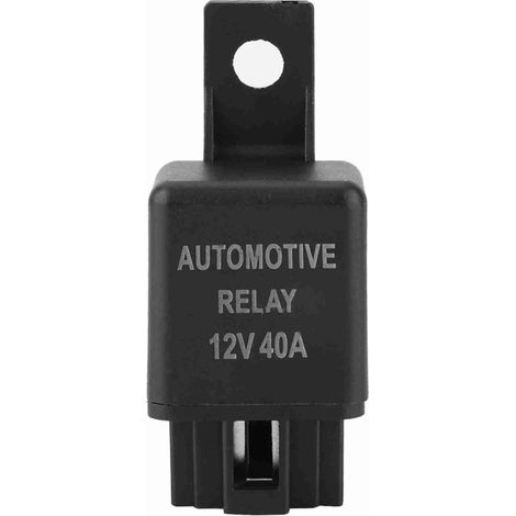 Irovami Relais de remplacement robuste 12V 40A – Pour ventilateur de commutation 1 ou 2 vitesses – ABS, installation facile (1/5)