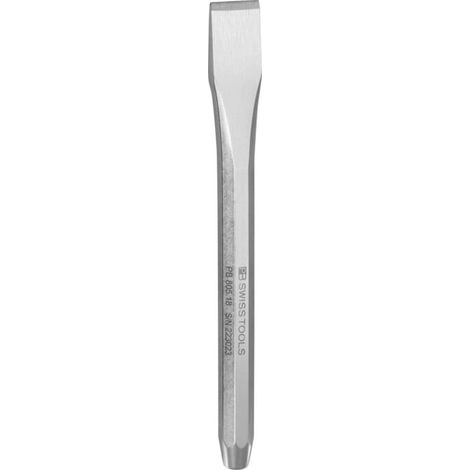 PB Swiss Tools Burin plat de mécanicien, qualité spéciale, Longueur totale: 165 mm