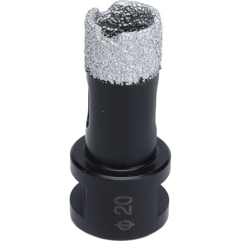 Diamantbohrer, Lochsäge, Marmorbohrer, Lochöffner für Granit- und Keramikfliesen, 20 mm (1/5)