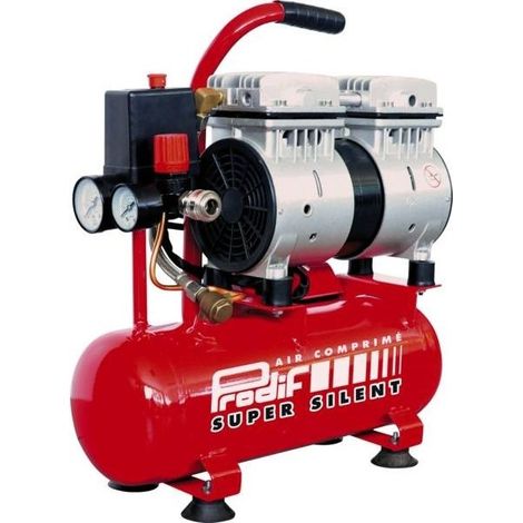 Compresseur Silencieux 6l Ultra-silencieux, Compact Et Puissant - Prodif