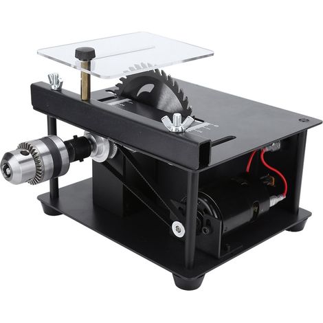 Scie circulaire miniature portable multifonction pour bois, outil de coupe domestique, prise UE 110-240V (1/5)