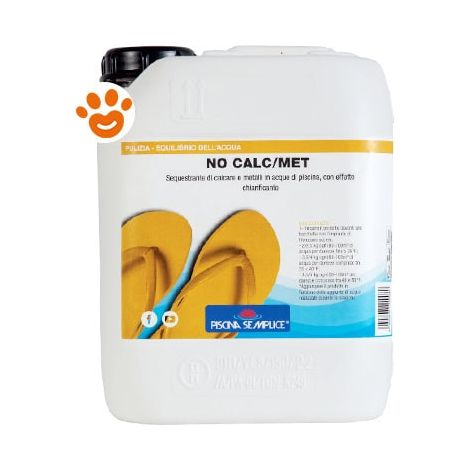 Lapi Piscina Semplice - No Calc /Met Sequestrante Calcare e Metalli - Confezione 5 Kg - TRATTAMENTO Acqua