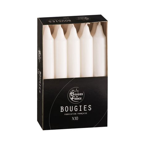 Velas de limpieza blancas ø20/165mm Pack de 10 - Velas de Francia