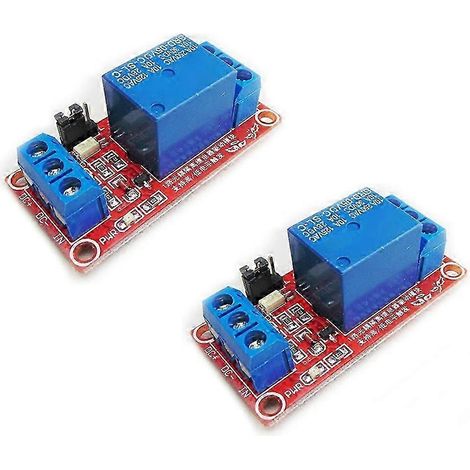 Deux modules relais monocanal 5V avec isolation par optocoupleur prennent en charge le déclenchement de niveau haut et bas (RK) (1/5)