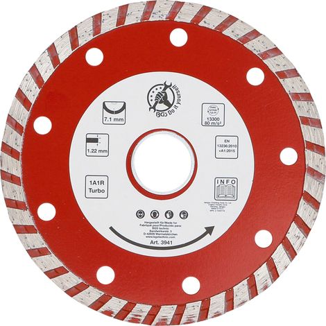 FORCE HOMME TURBO DISQUE À TRONÇONNER 115 MM, 3941 (1/3)