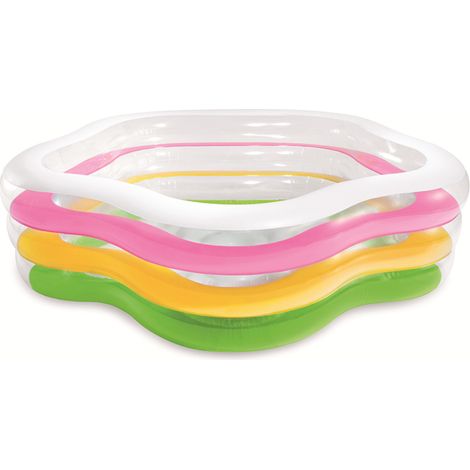 Intex piscina gonfiabile summer colors  cm. 185x180x53 h (lt. 460) - Intex