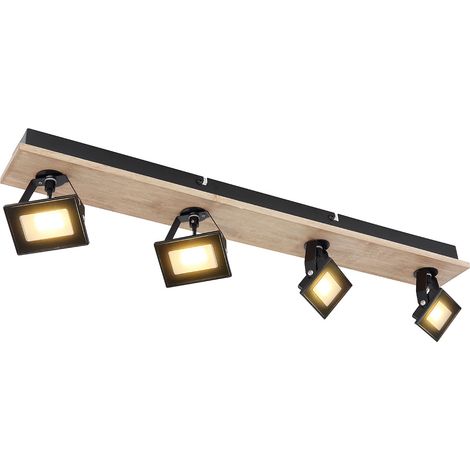 Globo - foco - Joya - negro - metal - foco de superficie - LED -