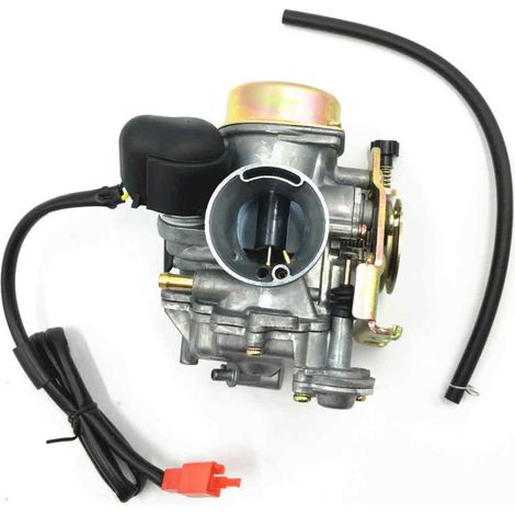 Carburateur 139QMB GY6 - Moteur 50cc 4 Temps - Diamètre 16mm - Avec Joint Et Tuyau (1/5)