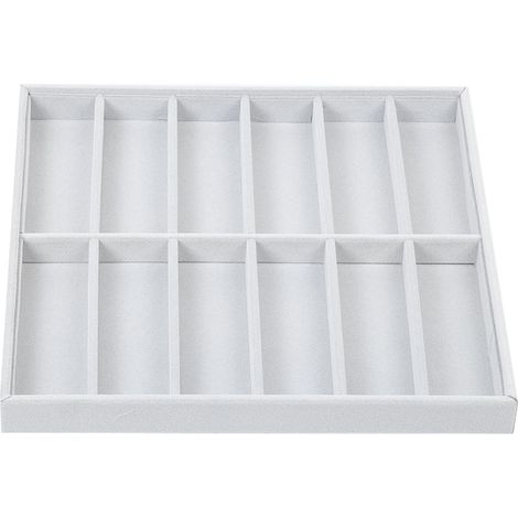 Boîte de Rangement de Lunettes de Soleil de 12 Grilles élégantes pour Verres et Bijoux Affichage (1/5)