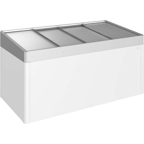 Rialzo per Aiuola rialzata 2x1 argento metallizzato