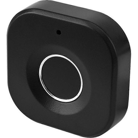 Serrure biométrique à empreinte digitale noire sans clé pour armoire (1/5)