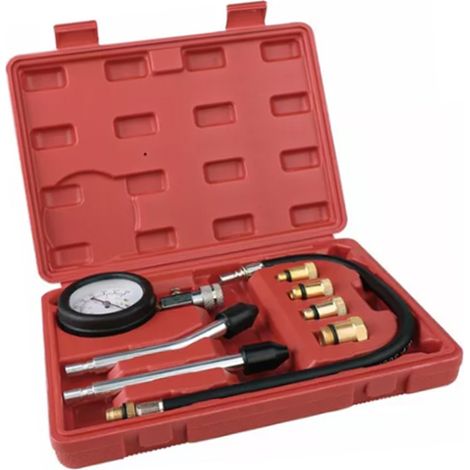Manomètre de pression de cylindre pour moteur à essence comprimé automobile et moto - Accessoires de montage (1/5)