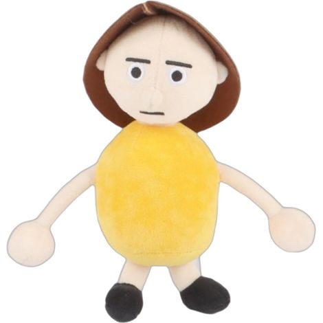 Peluche de jeu, peluche de golf multijoueur, peluche mignonne avec chapeau de paille, petite peluche, coussin en peluche pour la